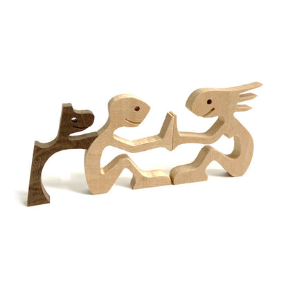 BowLift | Pet Lover - Wood Sculpture Table Ornaments