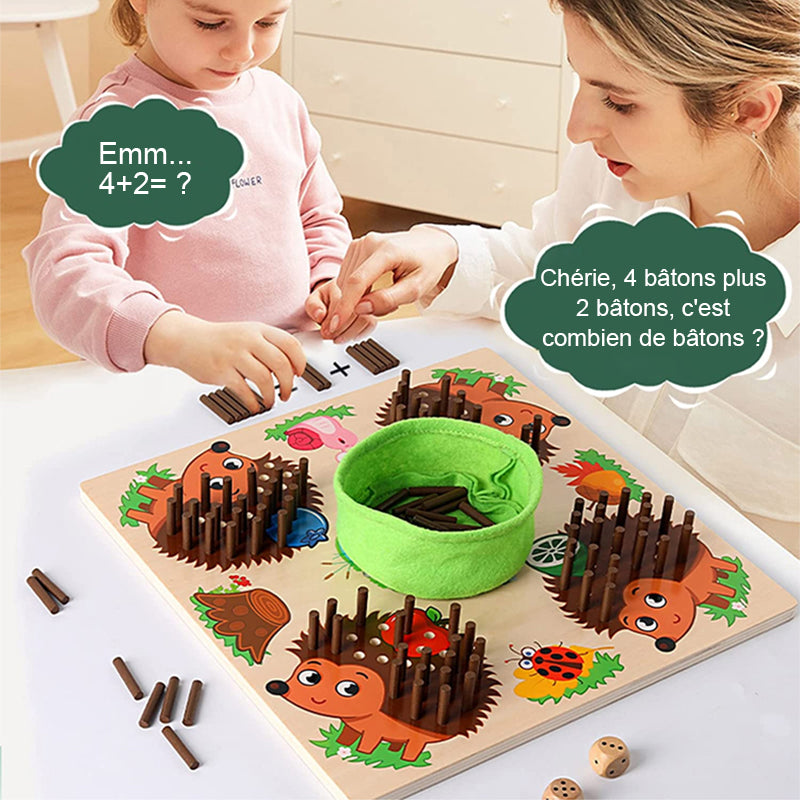 Hedgehog counting learning toys | Kalsten