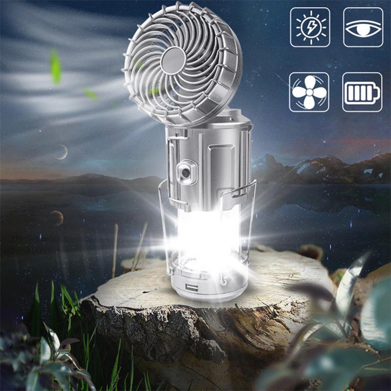 Outdoor LED Camping Light with Fan | Kalsten