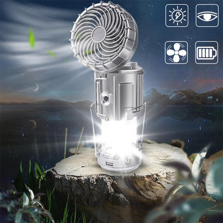 Outdoor LED Camping Light with Fan | Kalsten