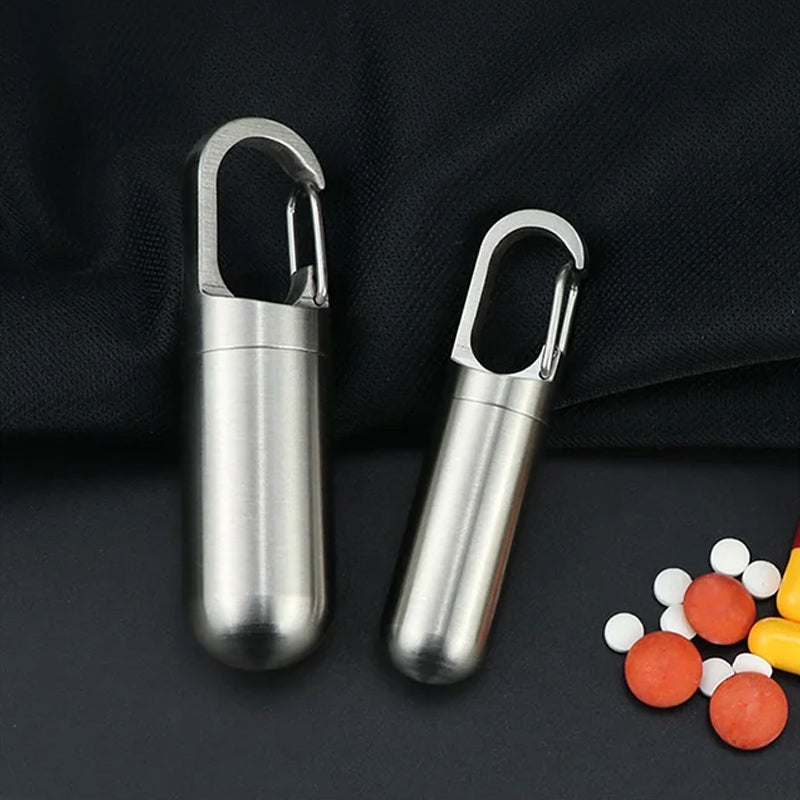 Kalsten | Portable Medication Box made of Stainless Steel
