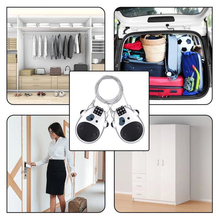 Telescopic wire lock anti-theft | Kalsten
