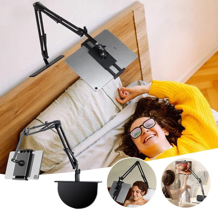 Hidden, extendable table tablet and phone holder | Kalsten