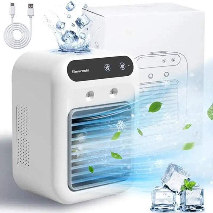 Compact Portable Air Conditioner Fan with USB Charging | Kalsten