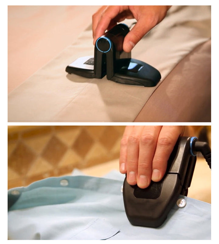 Kalsten | Portable & Foldable Travel Handheld Mini Iron, No Water Needed, For Travel Business Trip