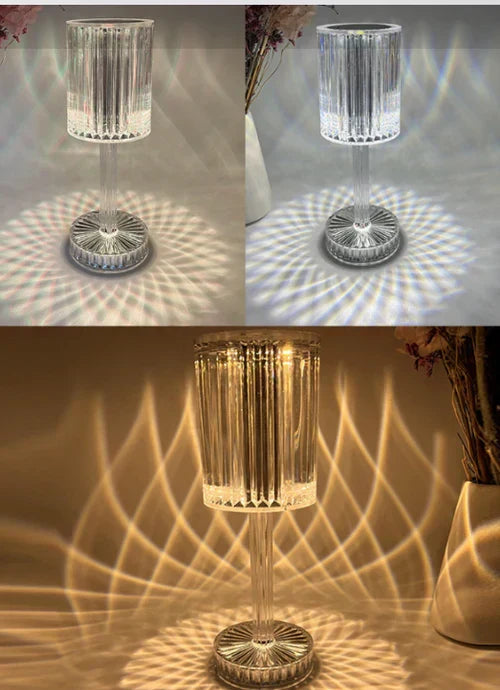 Dimmable Crystal Table Lamp With Modern Design | Kalsten