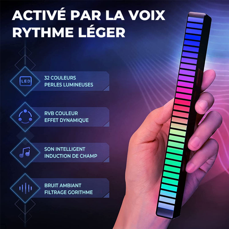 Sound-activated RGB light bar wireless | Kalsten