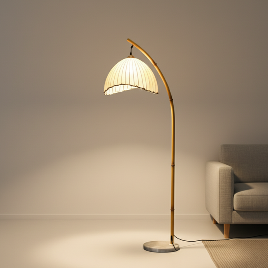 Takumi Natural Bamboo Floor Lamp