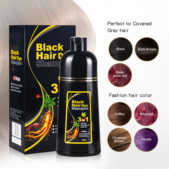 Sort Ayurvedic Hair Color Shampoo – No Side Effects