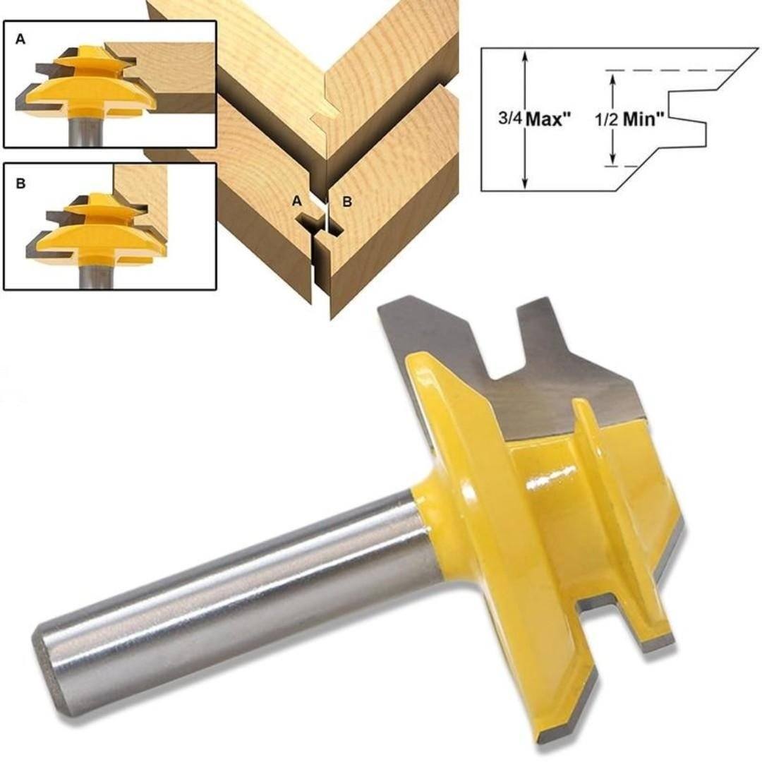 Lockable 45° bevel router bit | Kalsten