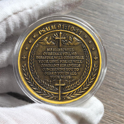 BowLift | The Archangel Michael watches over us Challenge Coin
