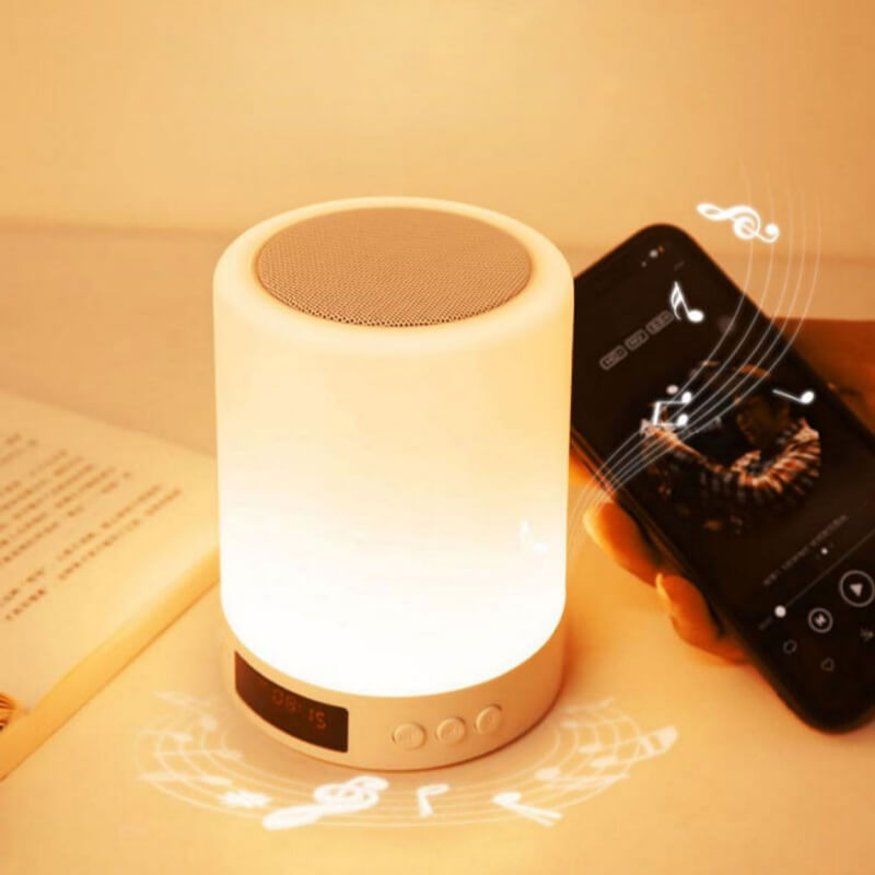 Bluetooth Speaker&Colorful Lighting Table Lamp | Kalsten