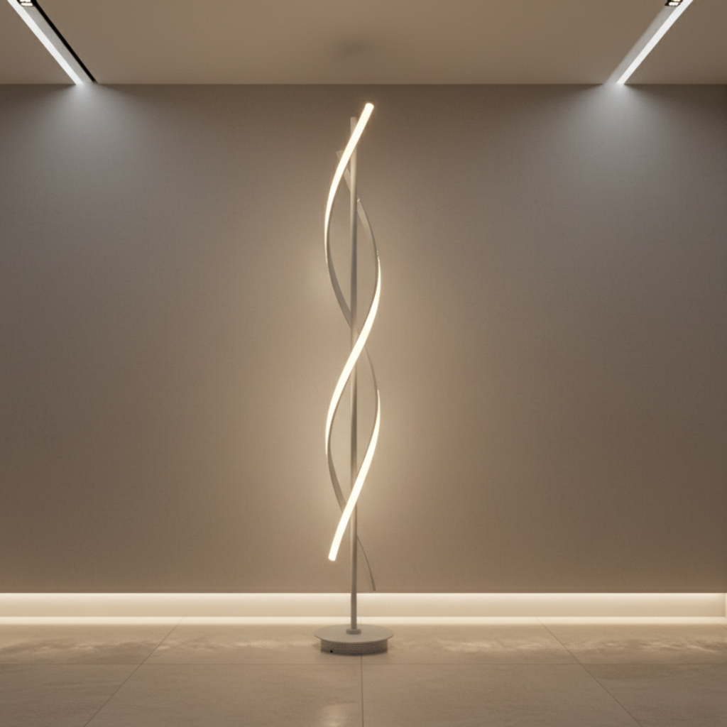 Astra Helix Sleek Floor Lamp