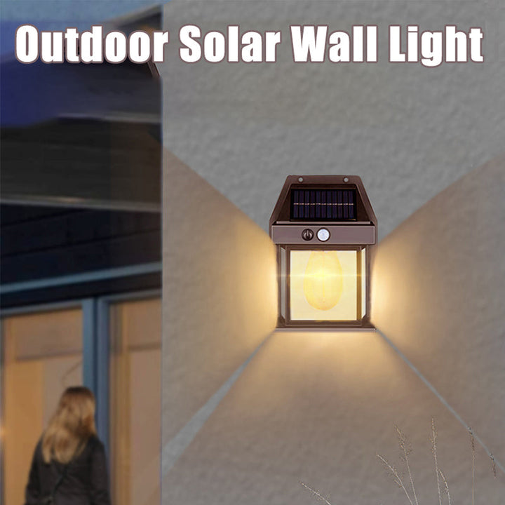 Solar Wolfram Wall Light | Kalsten