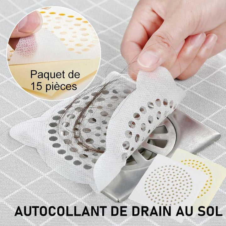 Disposable Anti-Clogging Floor Drain Sticker | Kalsten
