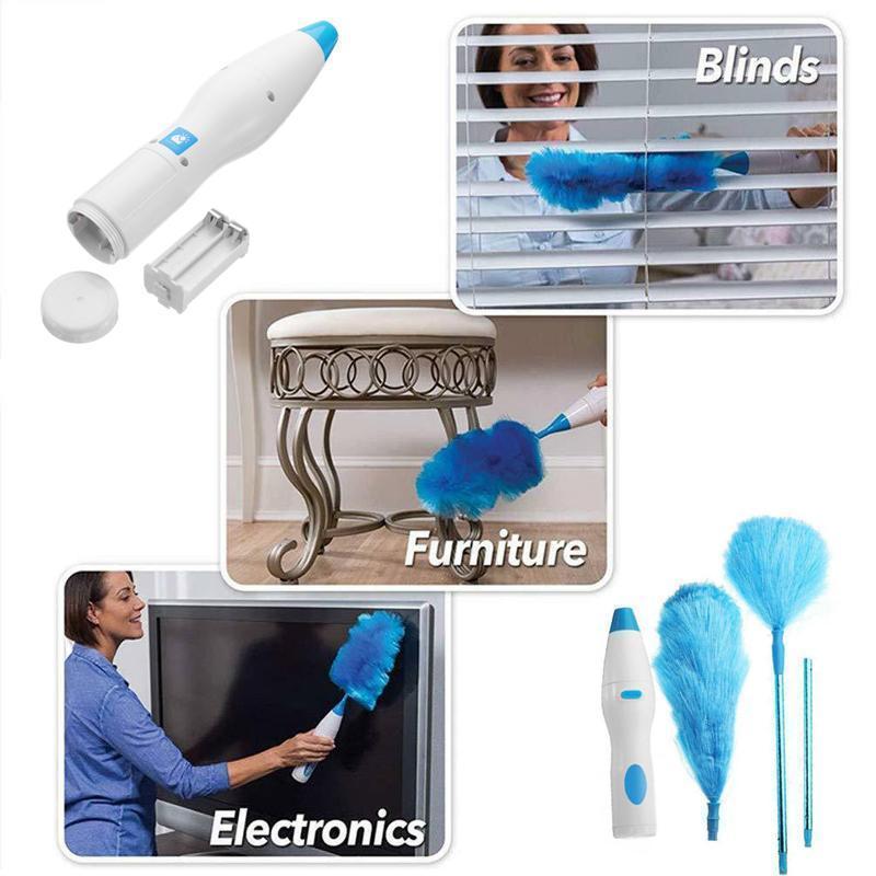 Kalsten | Hurricane Spinning Duster with 2 replaceable Brushes