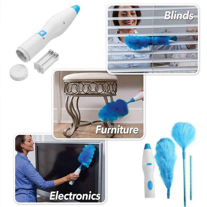 Kalsten | Hurricane Spinning Duster with 2 replaceable Brushes