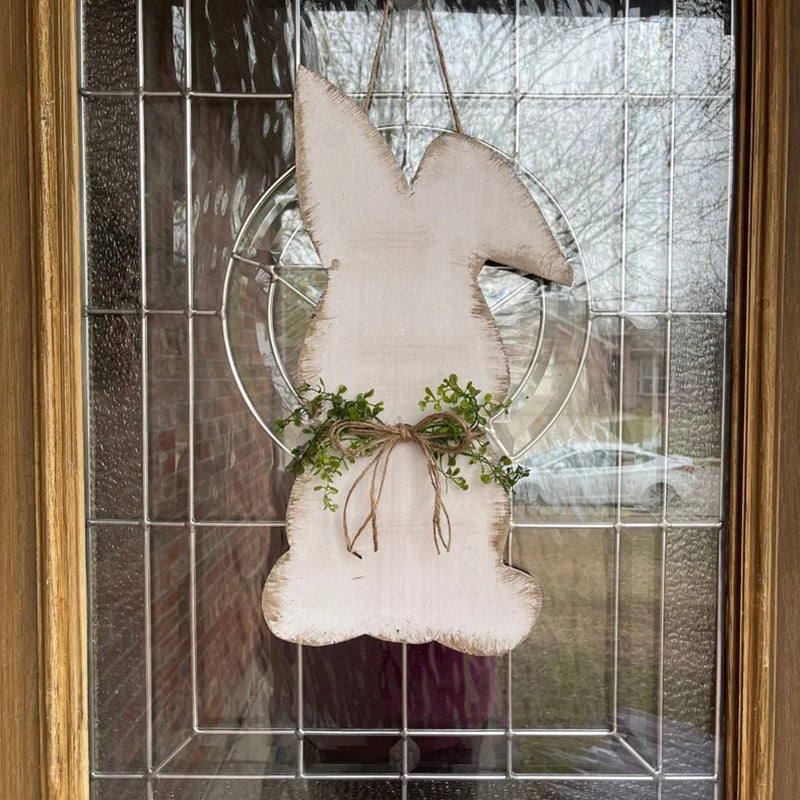 Easter Bunny Wooden Door Hanging Decor | Kalsten