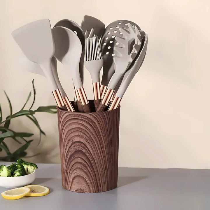 Kalsten | Luxe Silicone Cooking Utensils | 10 Pcs Set