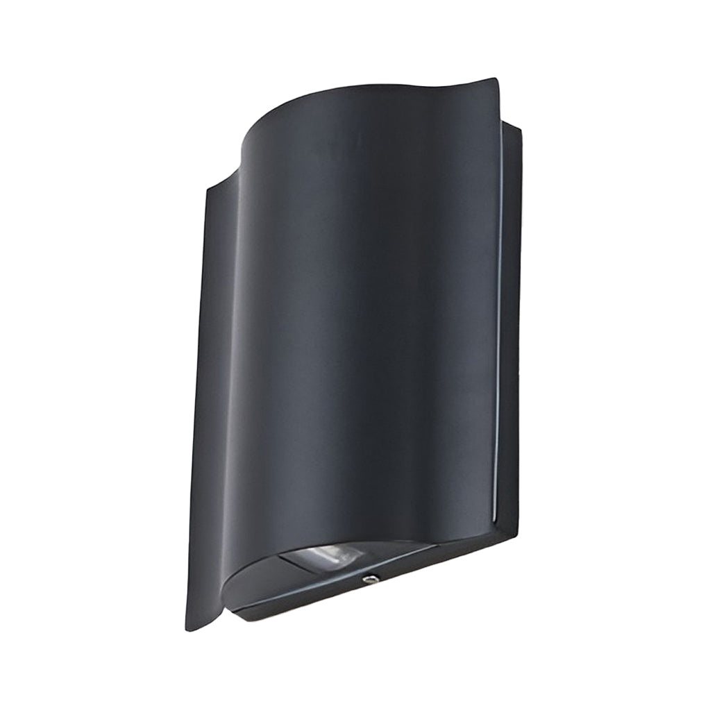 Arc Waterproof Wave Wall Sconces Outdoor Cool LED Up and Down Wall Mounted Lights | Kalsten