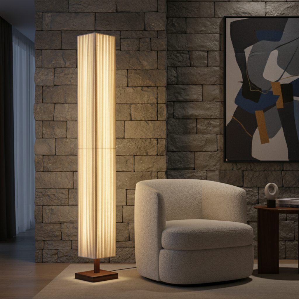 Hikari Japanese-Style Floor Lamp