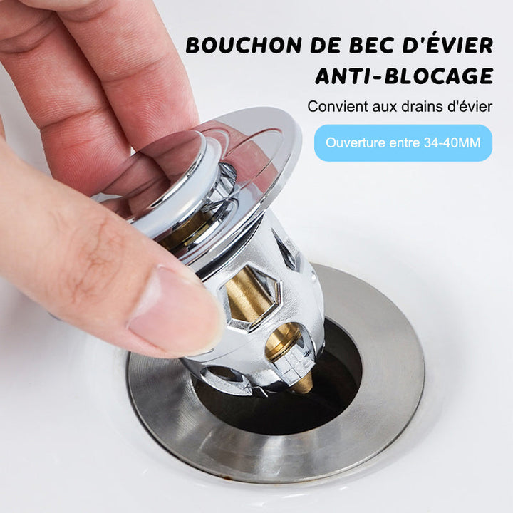 Universal water head drain plug for sink | Kalsten