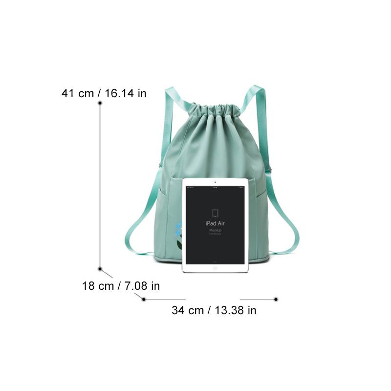 Multifunctional Travel Bag Embroidered with Cord | Kalsten