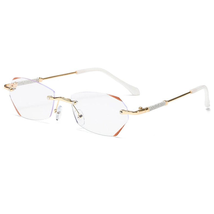 Kalsten | Fashionable rimless anti-blue light reading glasses