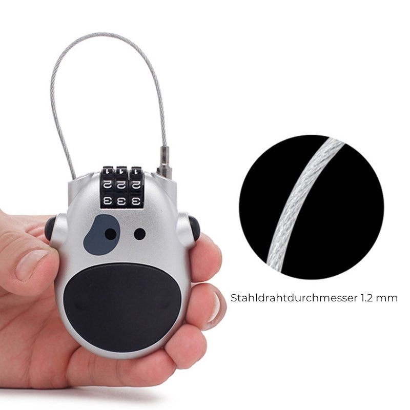 Portable theft-proof telescopic wire lock | Kalsten