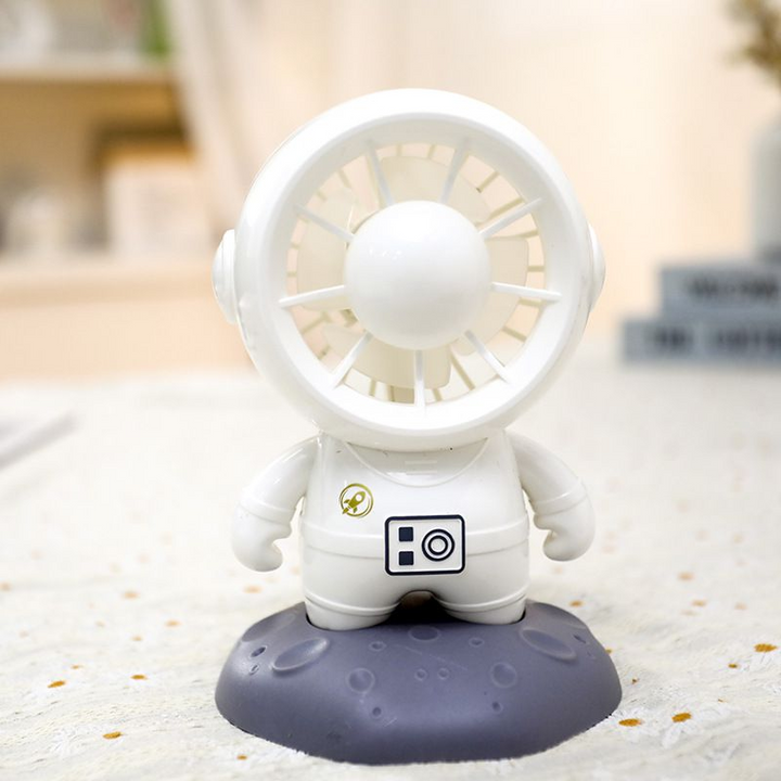 Mini handheld fan, astronaut shape rechargeable handheld fan | Kalsten