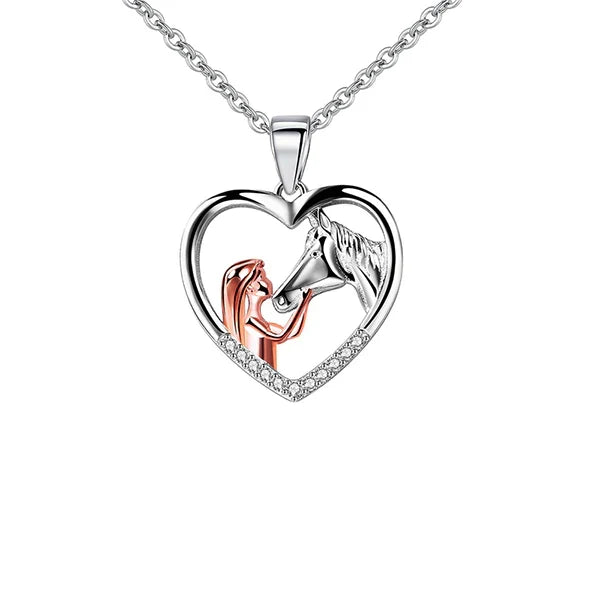 Kalsten | Girl and Horse Necklace Chain