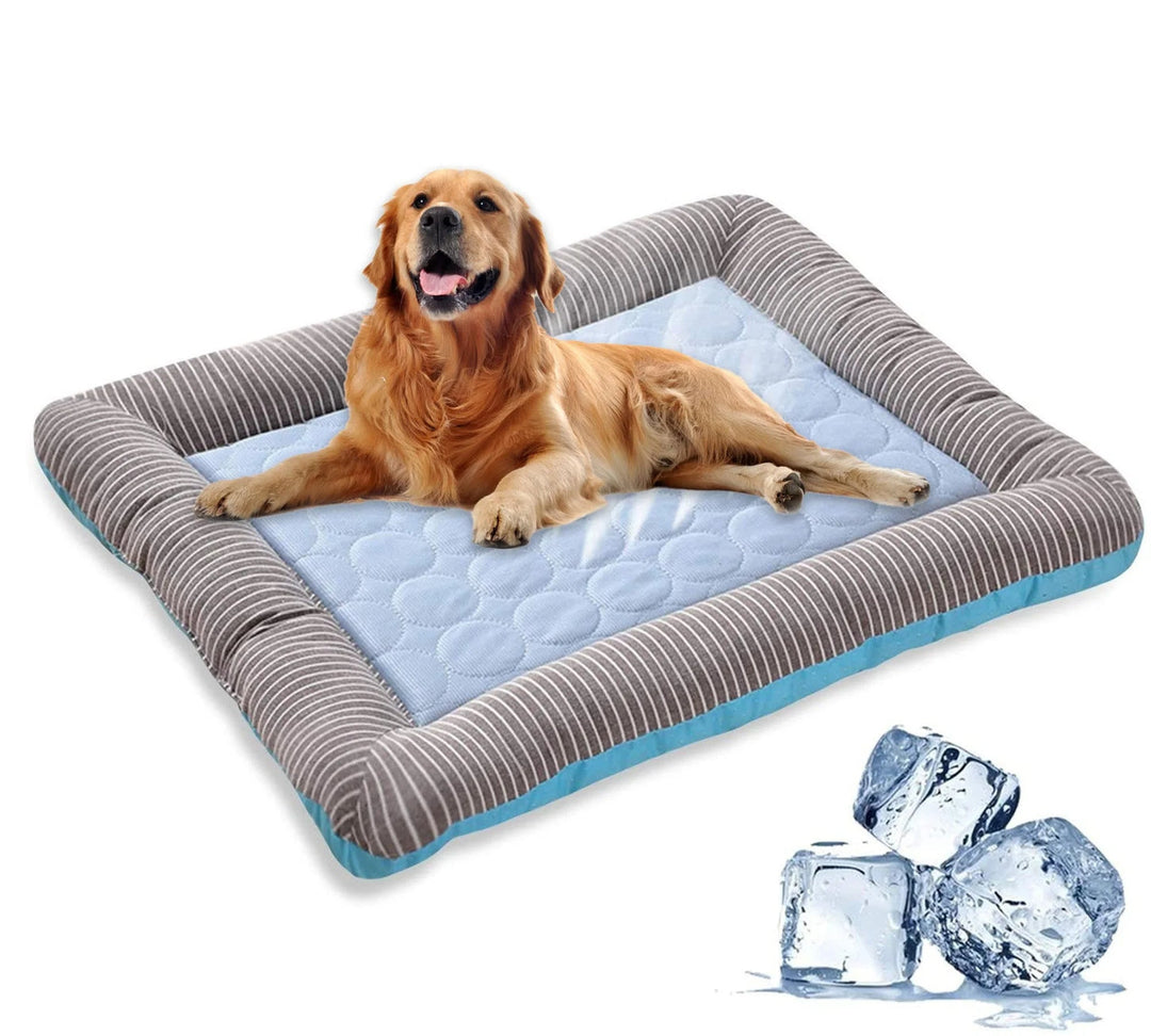 Cooling Dog Bed with Ice Silk Material | Kalsten