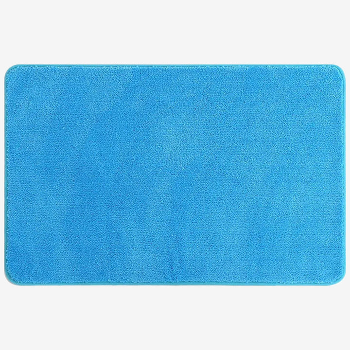Kalsten | Feblilac Solid Color Tufted Bath Mat, Multiple Sizes Bath Mat, Pure Non-Slip Bath Mat