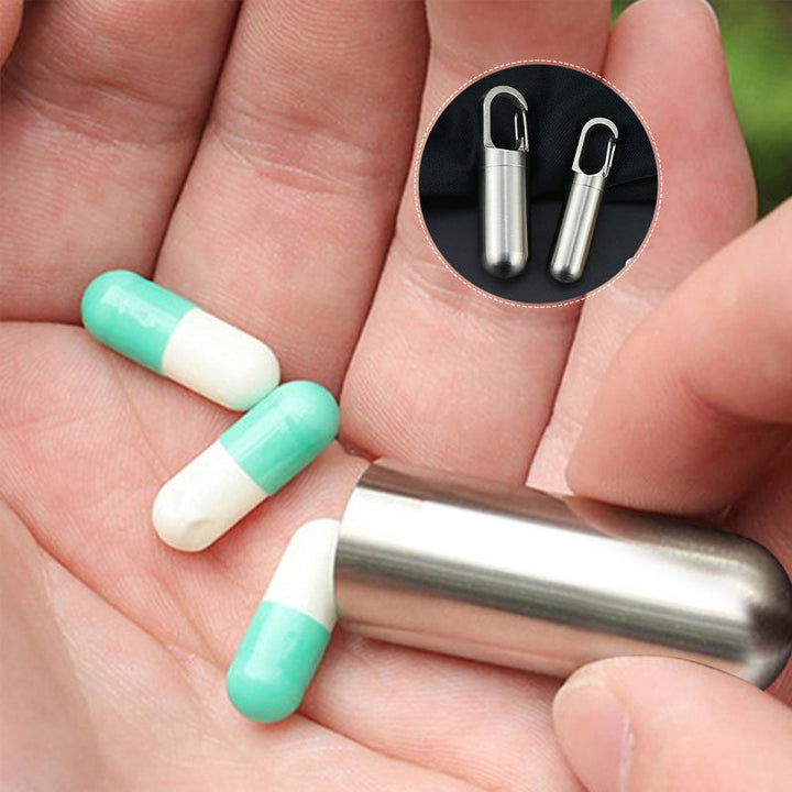 Kalsten | Portable Medication Box made of Stainless Steel