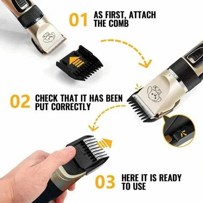 Brehn | Ultra-quiet professional dog trimmer