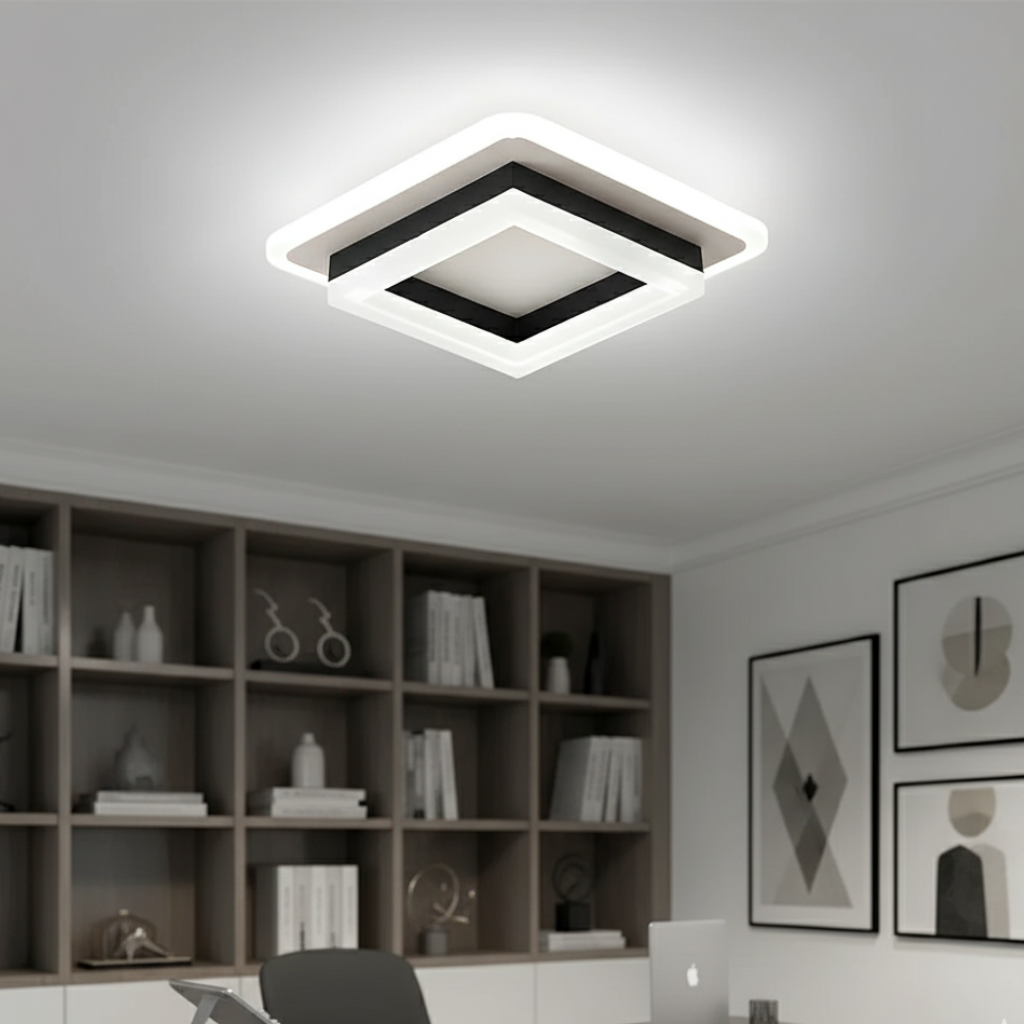 Bezel Dual-Illumination LED Flush Mount