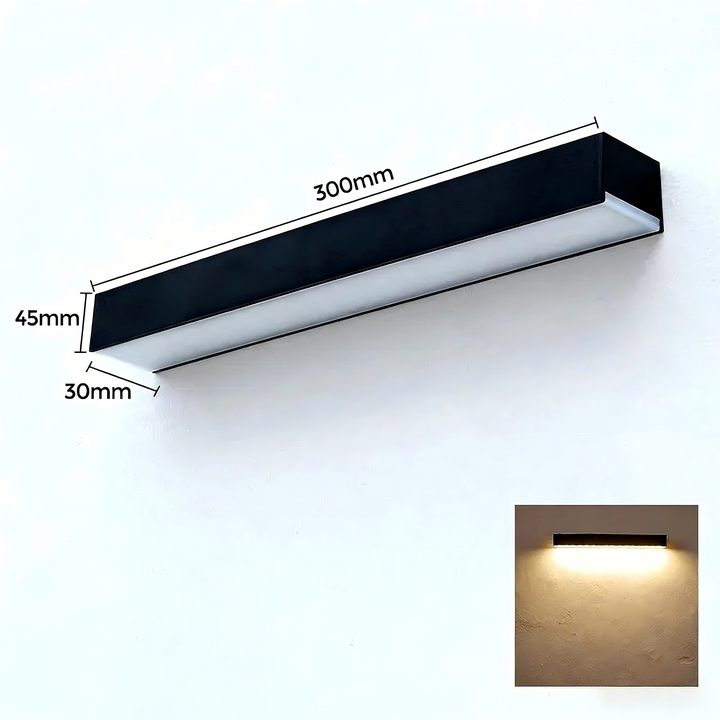 Kalsten | LUMAVIA SolarGlow Solar Garden Lamp LED | Waterproof & Super Bright | House Number Lighting | For Balcony, Wall & Entrance