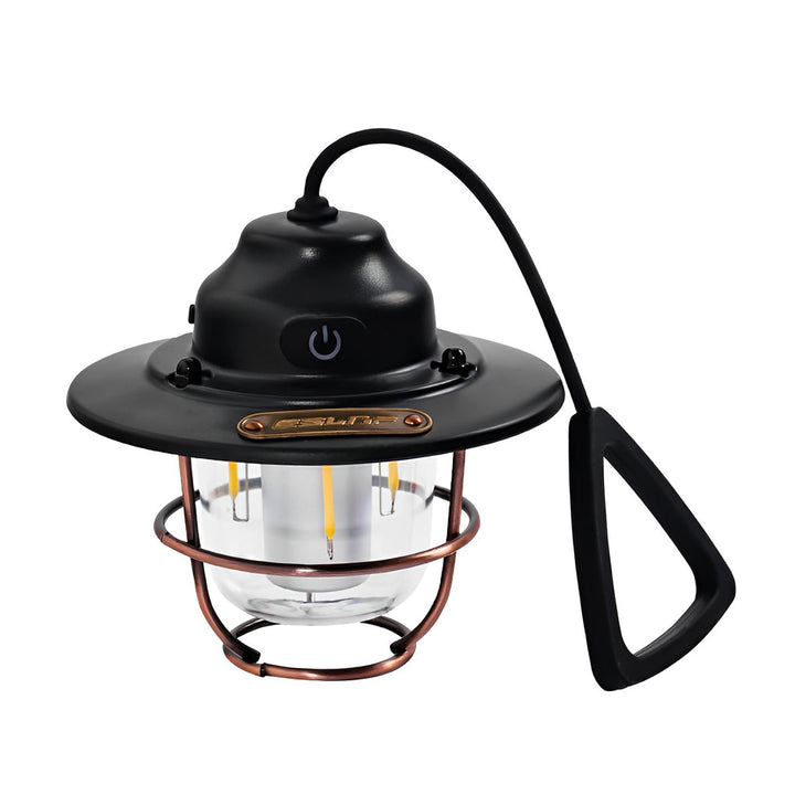 Round LED Waterproof USB Rechargeable Retro Outdoor Light Camping Lamp | Kalsten