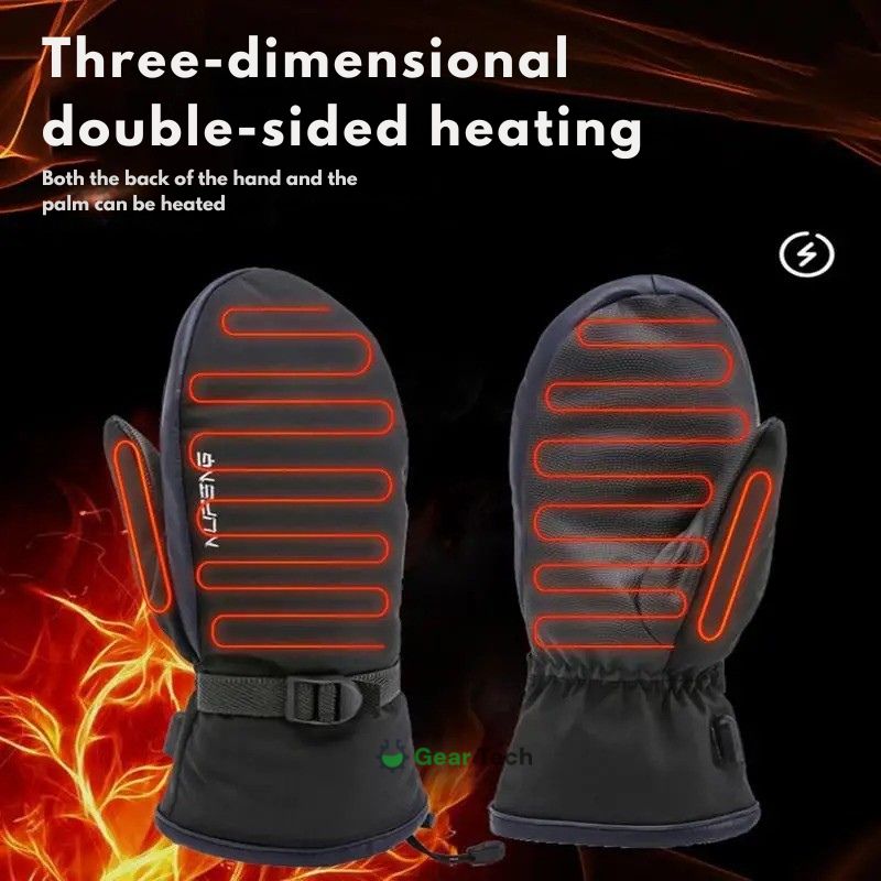 USB Heated Hand Warmer Gloves