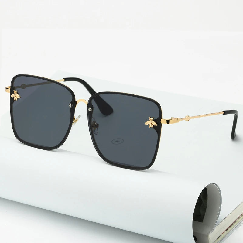 Charlotte Sunglasses | Oversized & Rimless | Kalsten