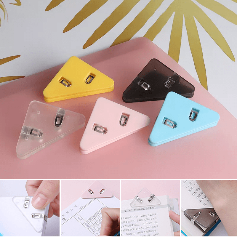 Triangular Data Closure Clips (5 Pieces) | Kalsten