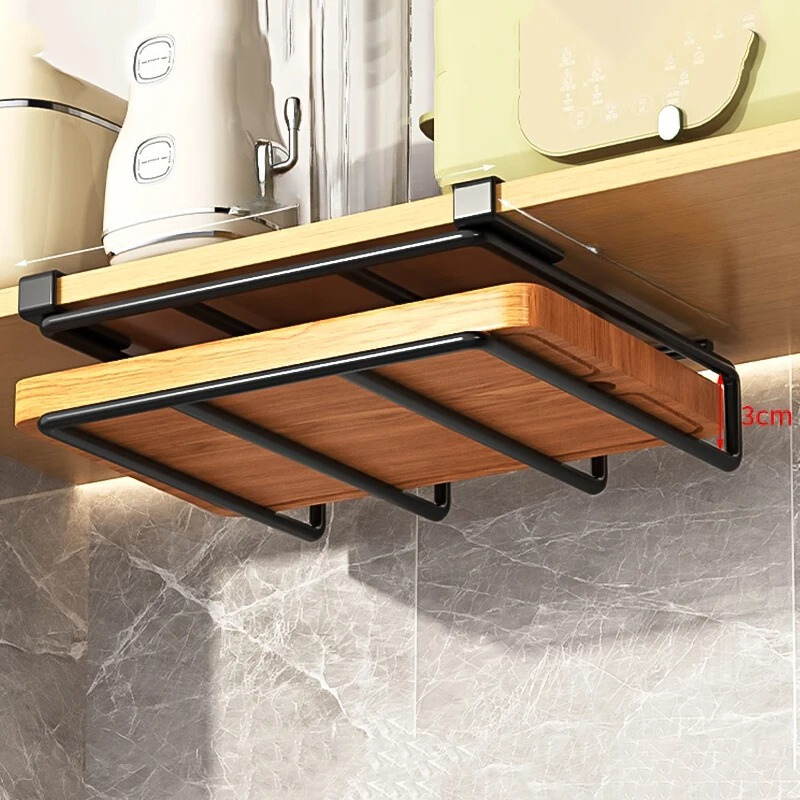 Stylish Kitchen Hang Organizer - Easy Installation Without Drilling Kalsten