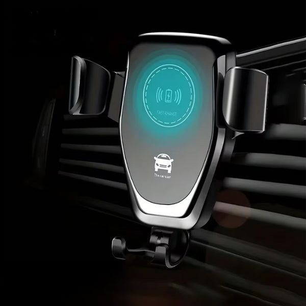 Fast Wireless Car Charger & Phone Mount