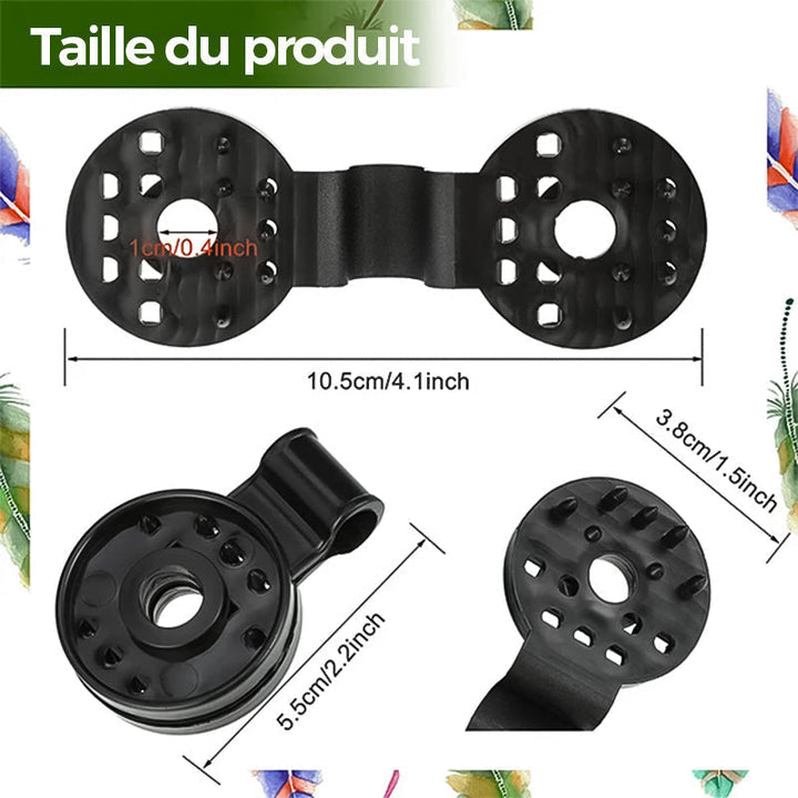Plastic clips for shade cloth | Kalsten