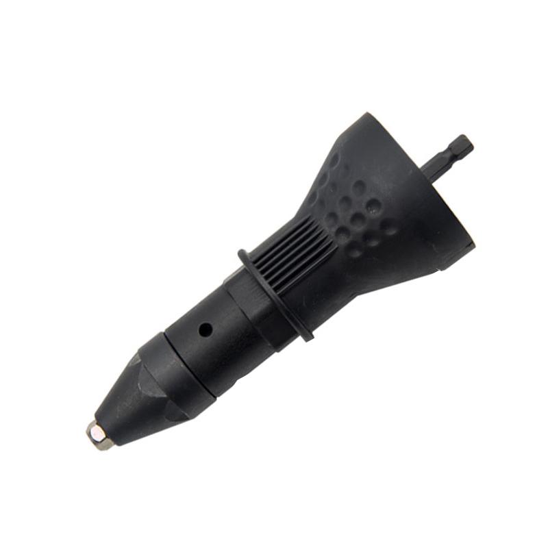 Removable rivet gun drill adapter | Kalsten