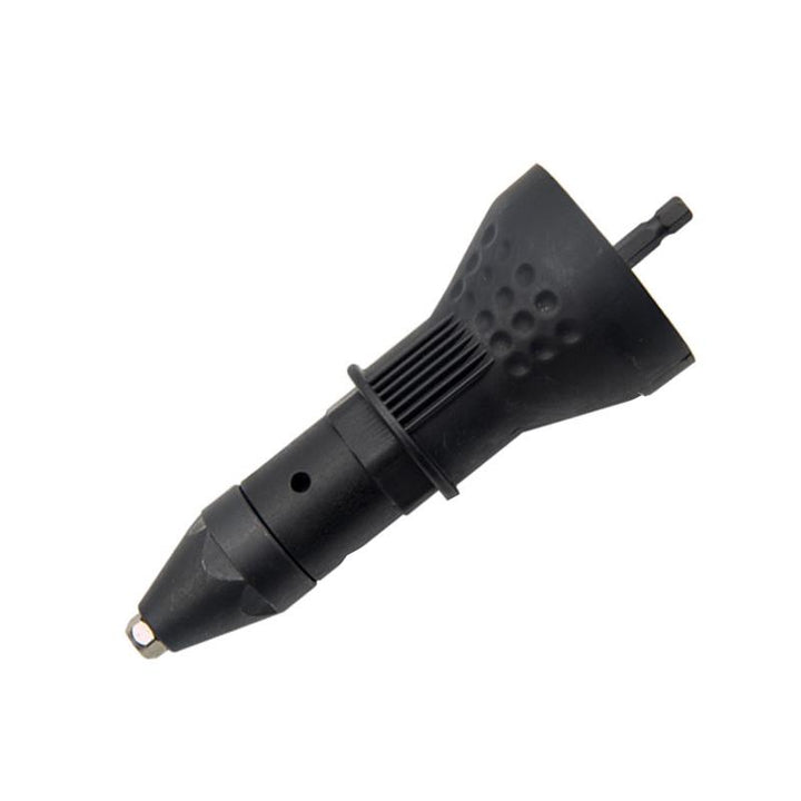 Removable rivet gun drill adapter | Kalsten