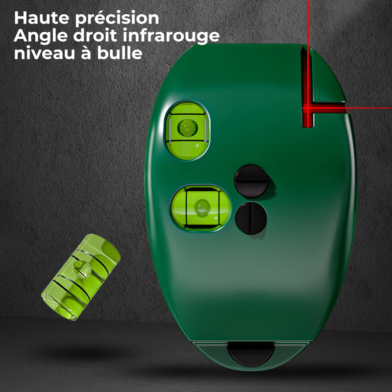 High precision infrared right angle bubble level | Kalsten