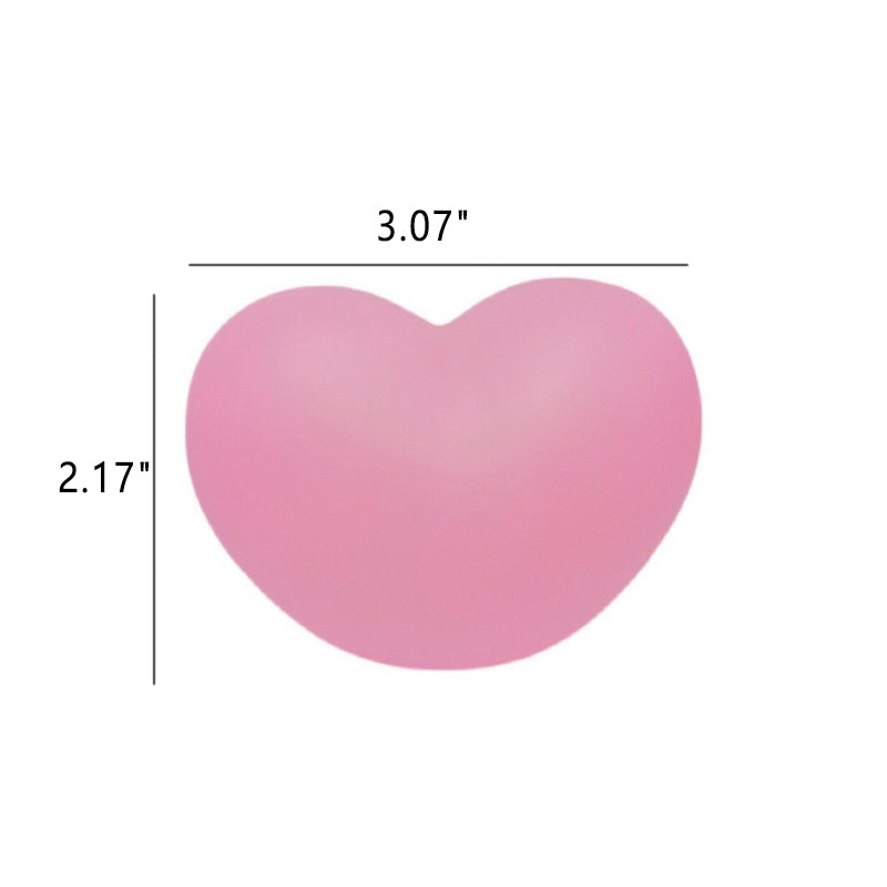 LuvSphere Silicone LED Night Light | Heart-Shaped Design | Table Lamp | Warm Mood Light | Decorative | Kalsten