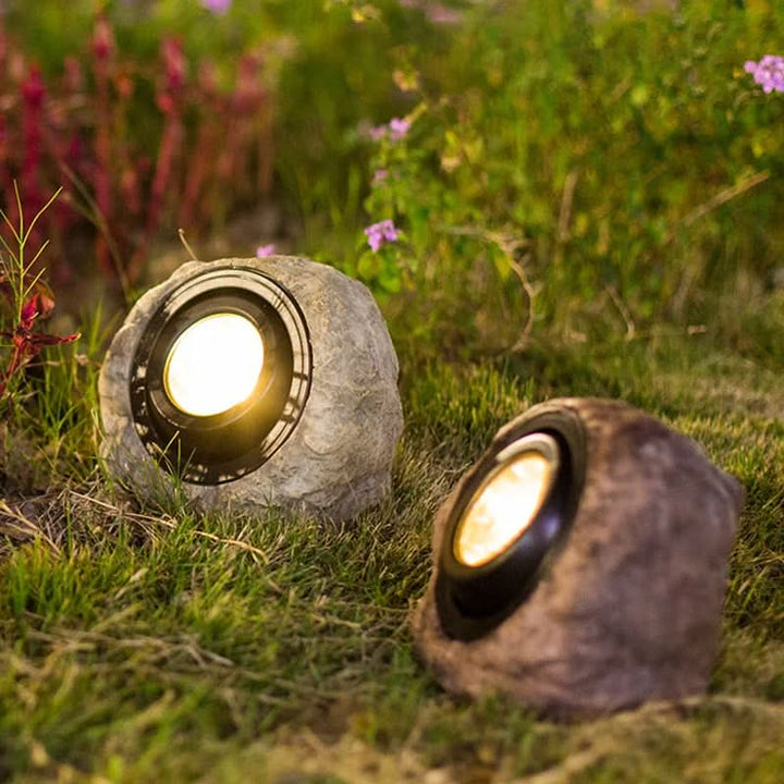 Kalsten | Solar Rock Light – LED Garden Stone Lamp