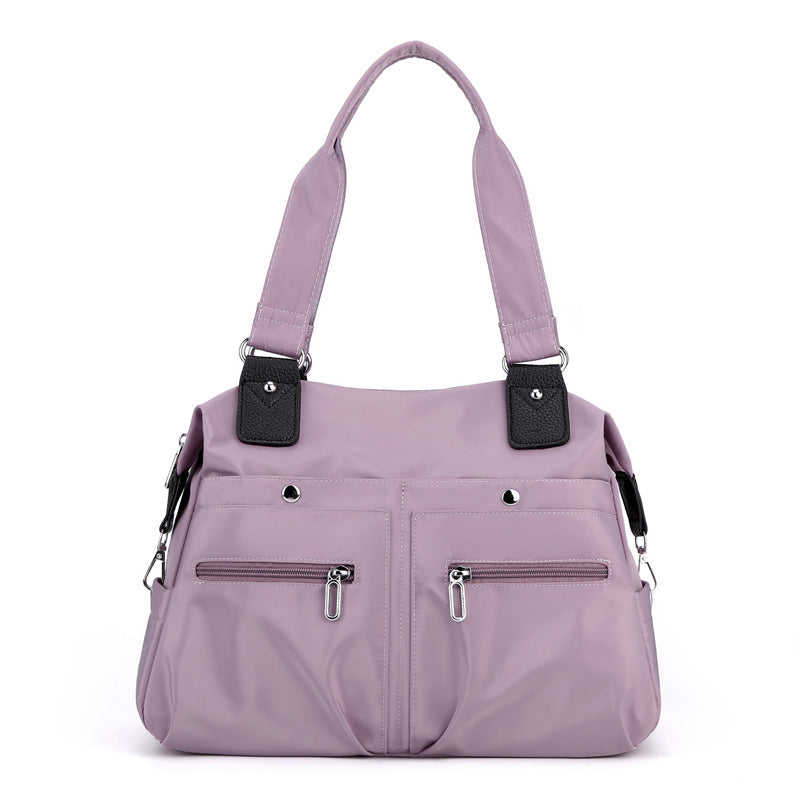 Waterproof Simple Nylon Handbag | Kalsten
